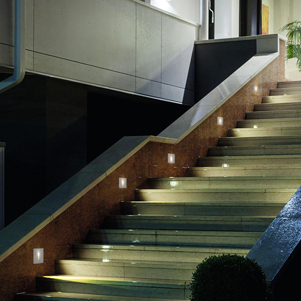 Orr Modern LED Außenleuchte Schwarz Flur/Balkon/Terrasse Metall&Acryl ∅10CM