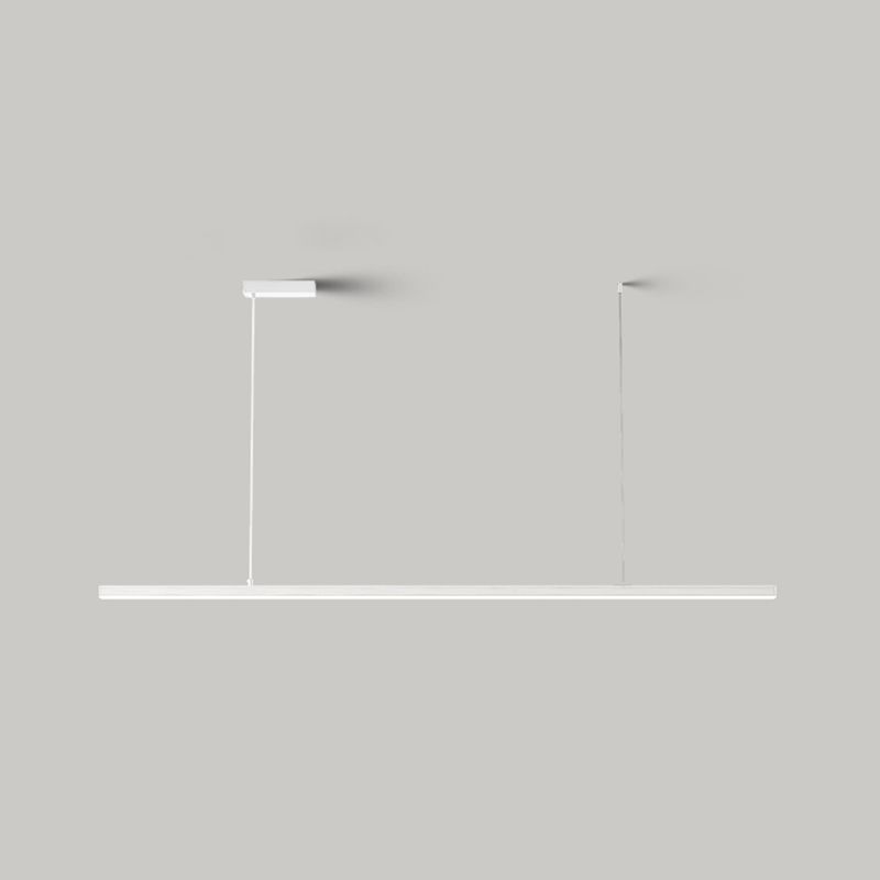 Edge Design LED Pendelleuchte Linear Schwarz/Weiß Küche/Esszimmer Metall
