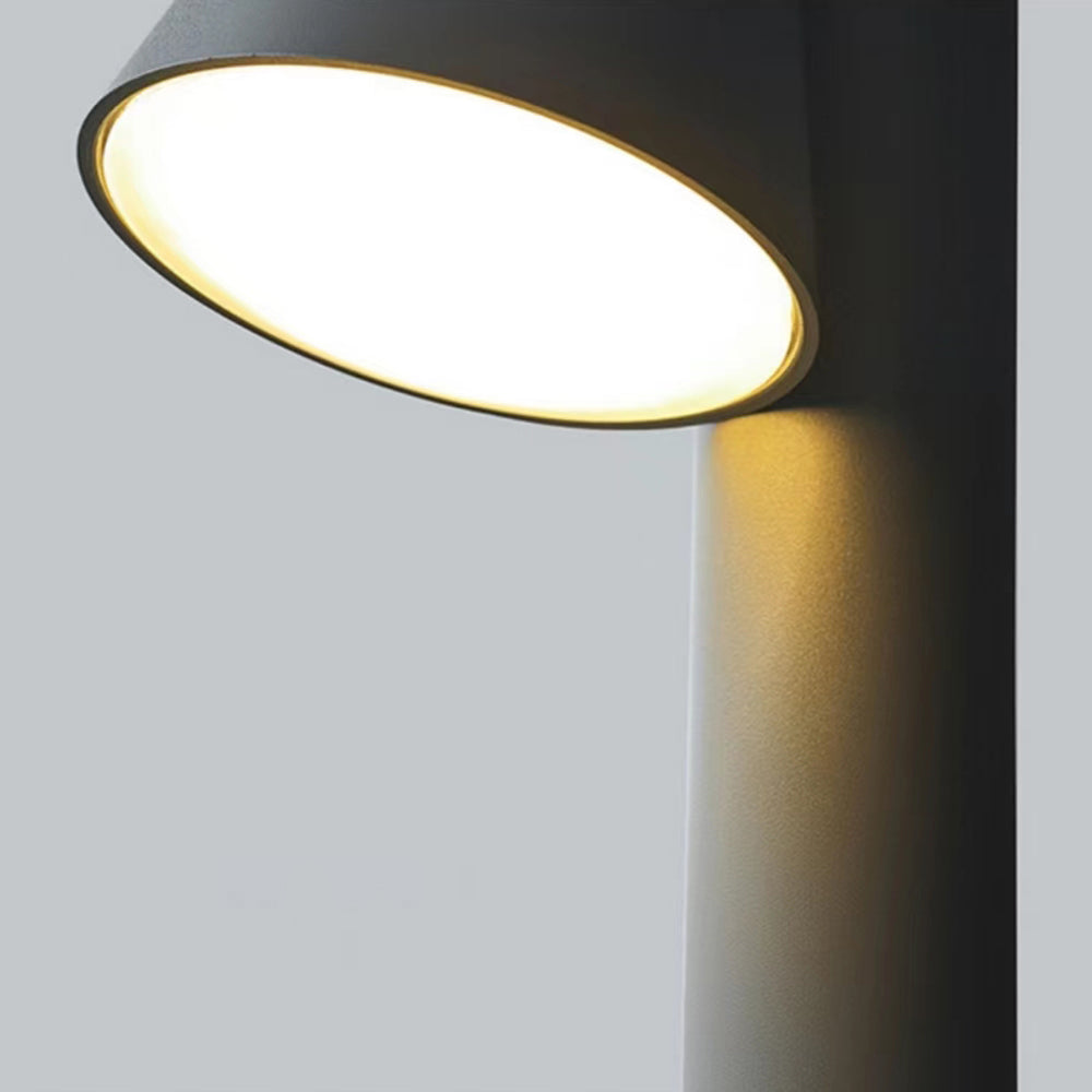 Pena Modern LED Außenleuchte Schwarz Garten/Flur Metall&Acryl 65CM Lang Dimmbar