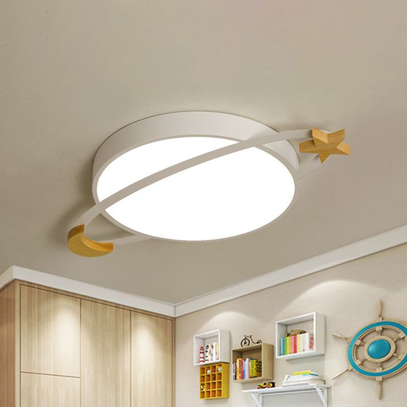 Morandi Modern LED Deckenleuchte Weiß/Grün/Grau Schlaf/Wohn/Kinderzimmer Metall&PMMA