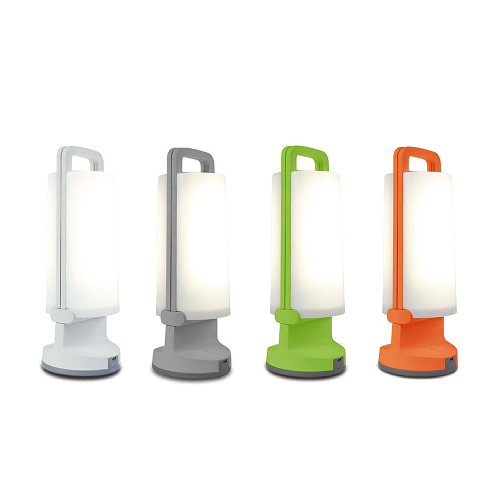 Orr Solar & USB Wiederaufladbar Außen-Tischlampe, 4 Farben