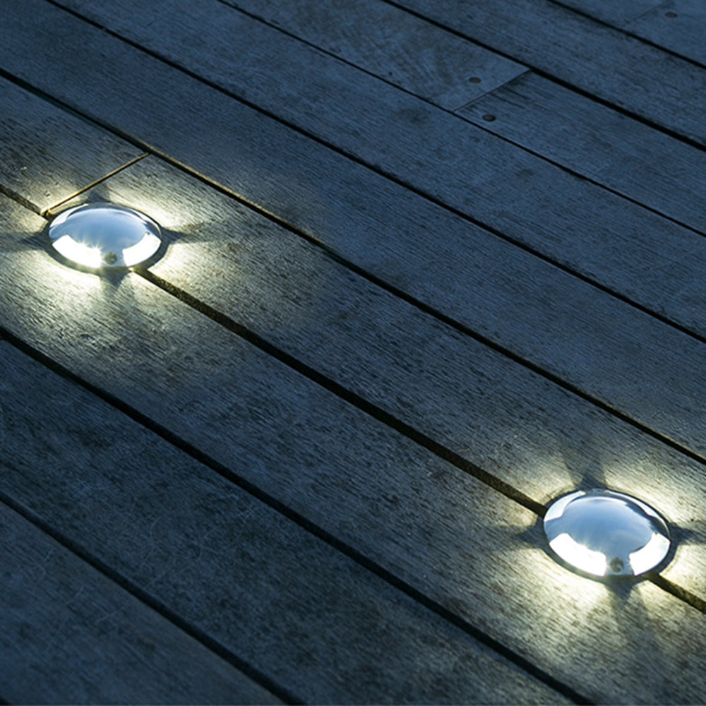 Orr Modern LED Außenleuchte Schwarz Treppenhaus/Garten/Terrasse Metall&Glas