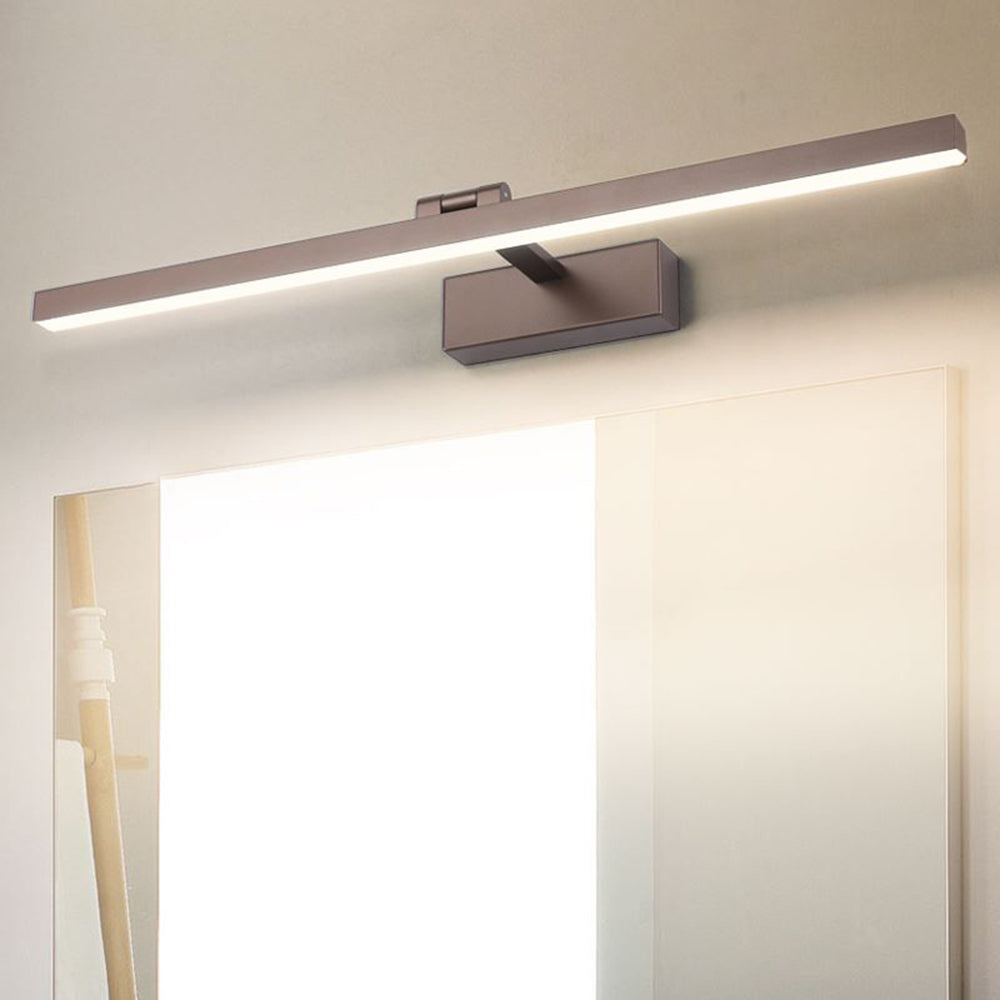 Leigh Modern LED Wandleuchte Spiegelfront Rechteckige, 3 Farben, Metall