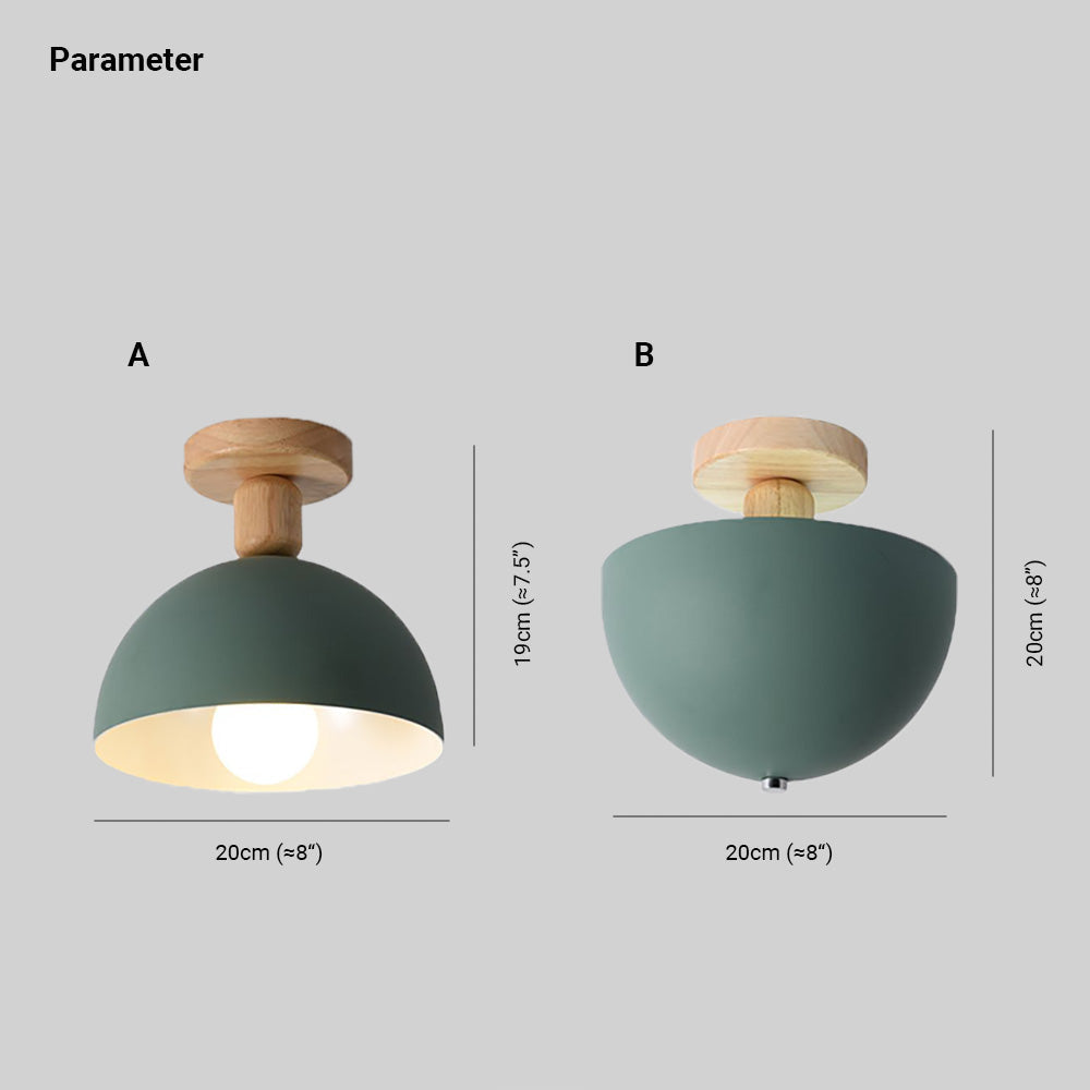 Ozawa Moderne Deckenleuchte, Weiß, Schale/Kuppel, Schlafzimmer