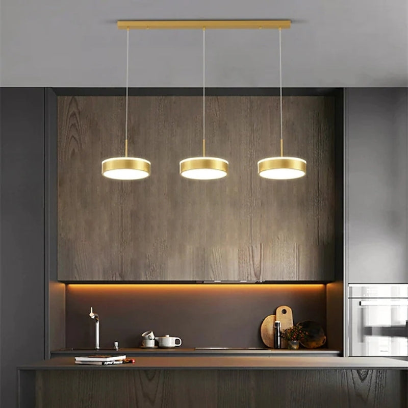 Raheel Modern LED Pendelleuchte Metall Acryl Esszimmer Wohnzimmer Bar