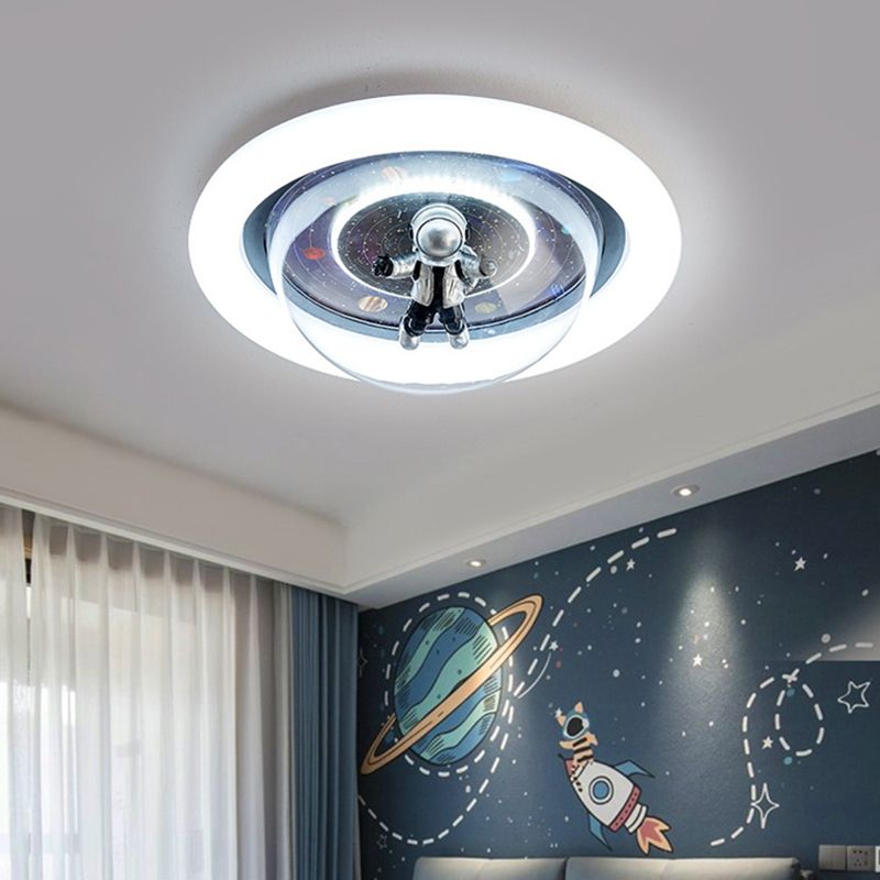 Fateh Modern LED Deckenleuchte Dimmbar Astronaut Kinderzimmer