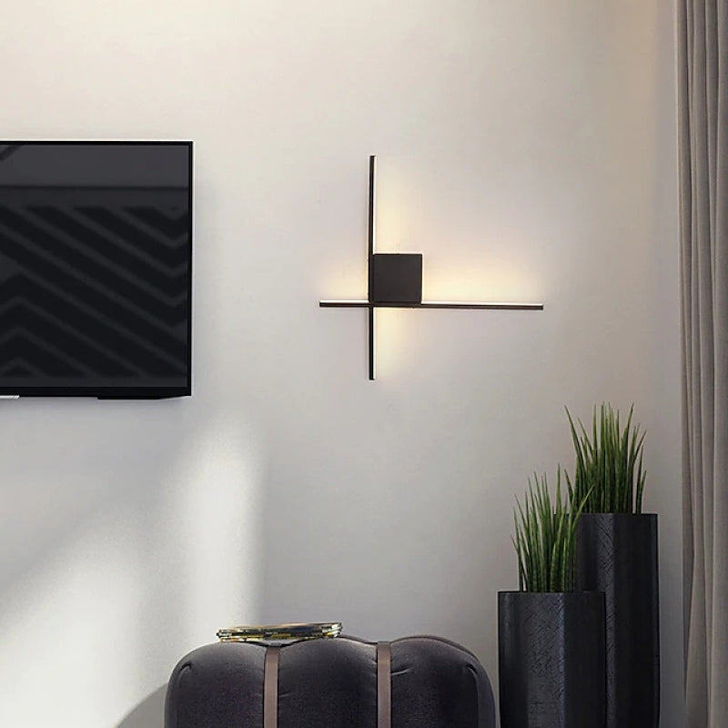 Einfache moderne LED-Wandleuchte Nachttischlampe für Schlafzimmer, Wohnzimmer