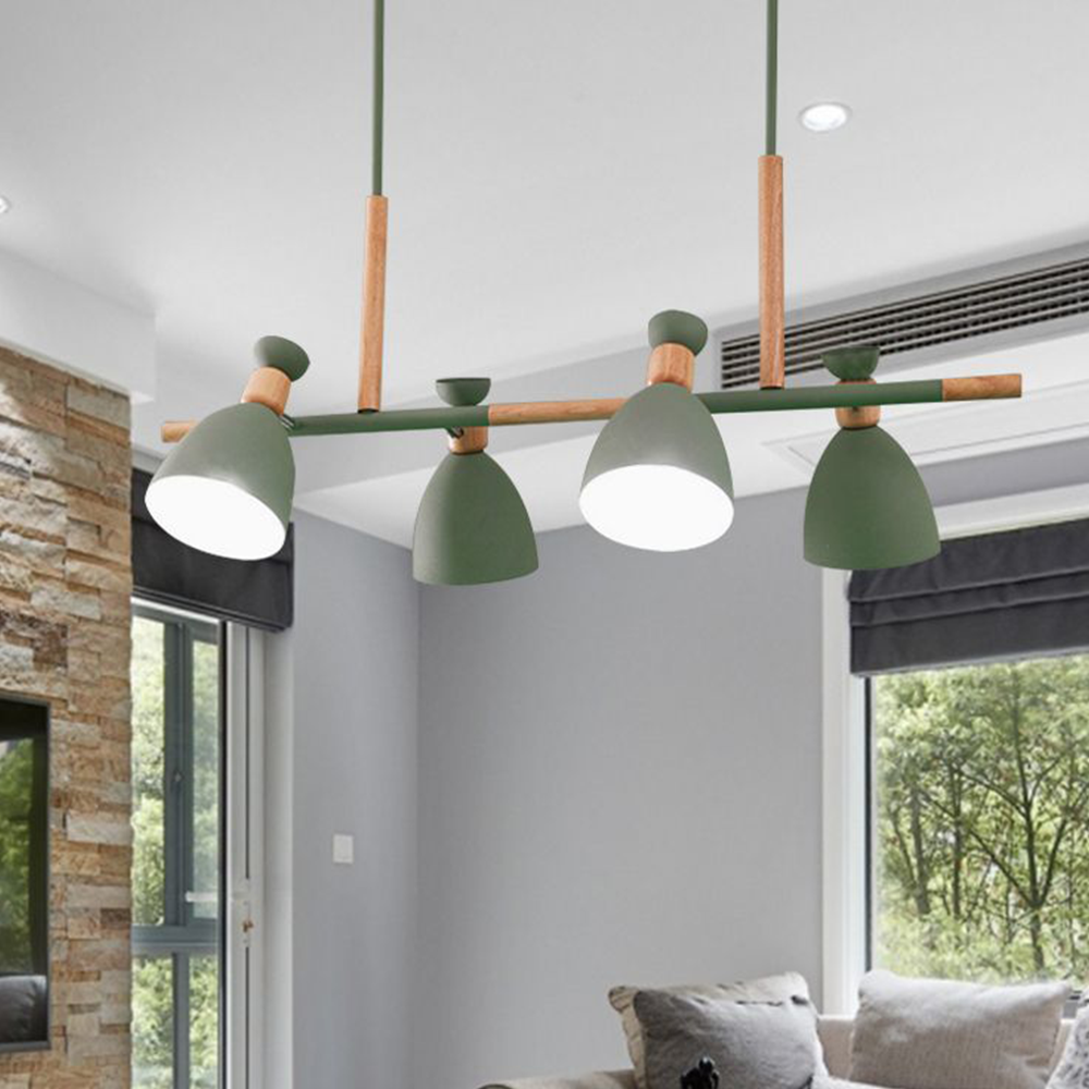 Morandi Nordlux LED Pendelleuchte Weiß Wohnzimmer/Schlafzimmer Holz