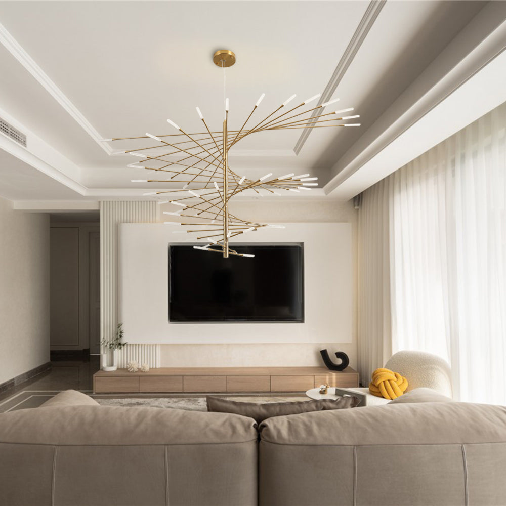 Moderne Lampen Mode Designer Schwarz Gold Led Decke Art Deco Hängende  Kronleuchter Licht Lampe Für Küche Wohnzimmer Loft Schlafzimmer Von 279,23  €
