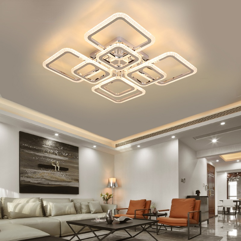 Lacey LED Deckenleuchte Fernbedienung Dimmbar Innen Wohnzimmer
