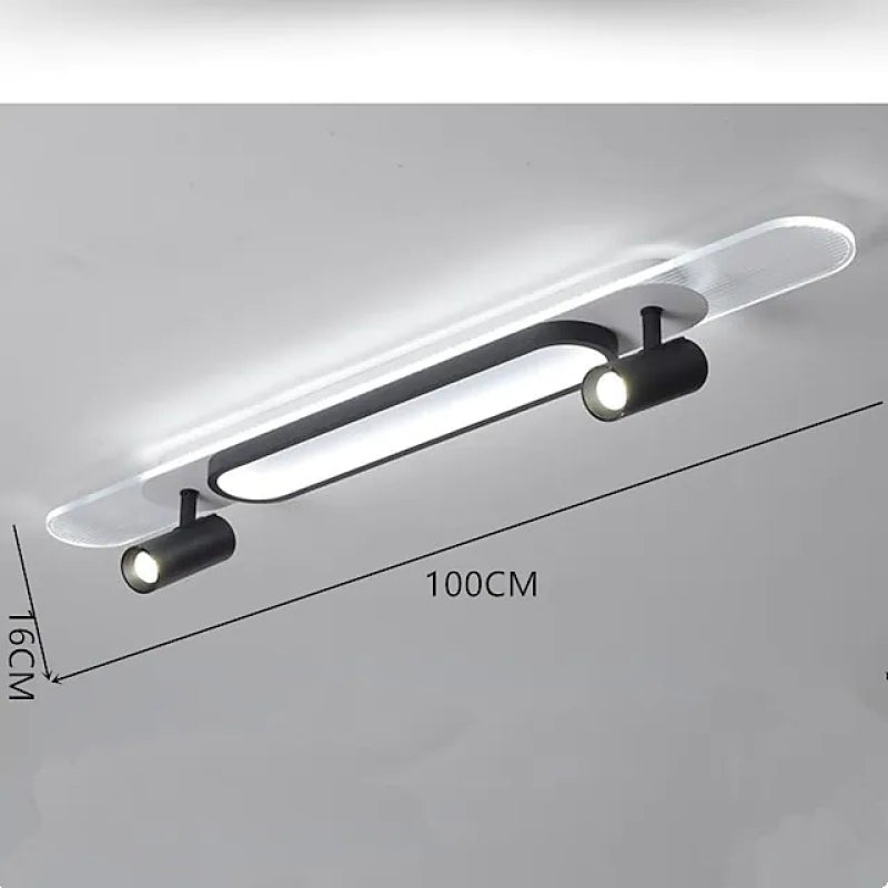 Haney Modern LED Deckenstrahler 2 Flammig Wohn/Esszimmer Metall