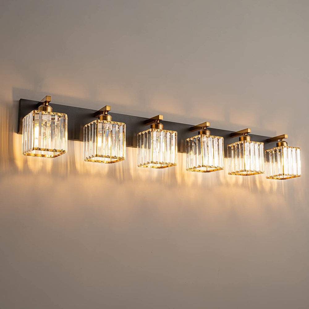 Kirsten Design LED Wandleuchte Zweiflamming Kristall Badezimmer