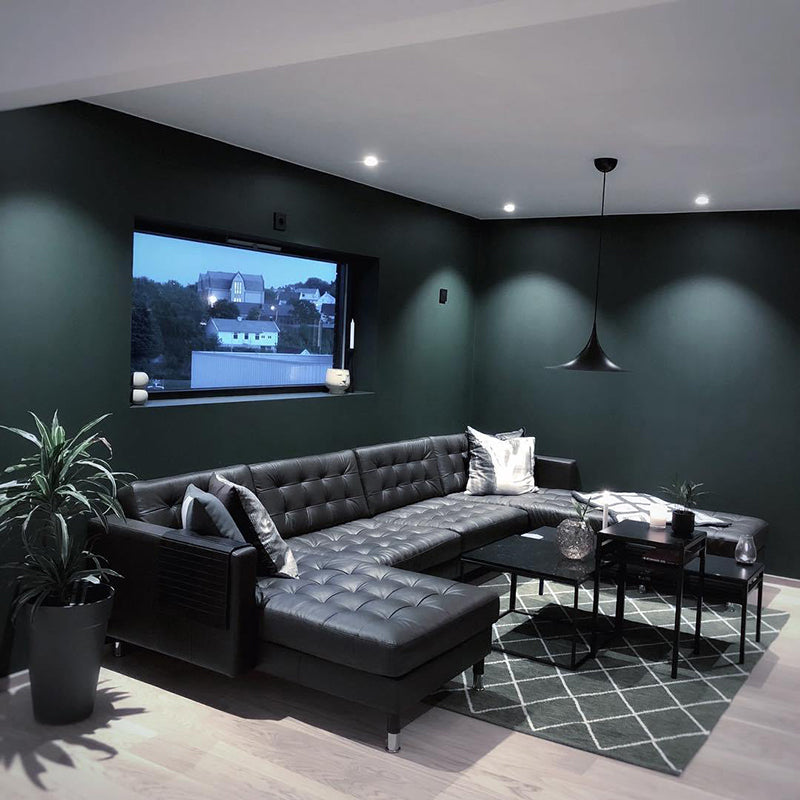 Cairns Moderne LED Pendelleuchte Esszimmer/Wohnzimmer Schwarz/Weiß