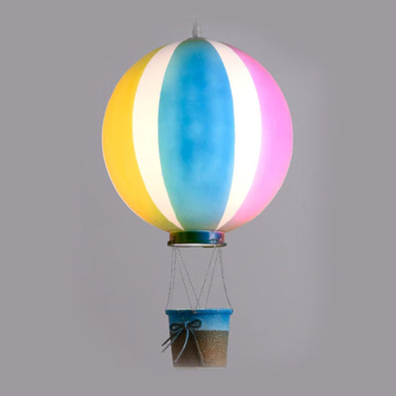 Bunte Ballon LED Pendelleuchte Schlafzimmer Acryl/Metall