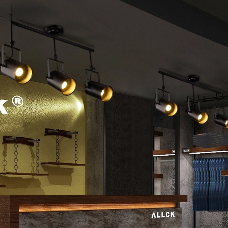 Alessio Moderne LED Deckenleuchten Schwarz Innen Schlafzimmer/Flur