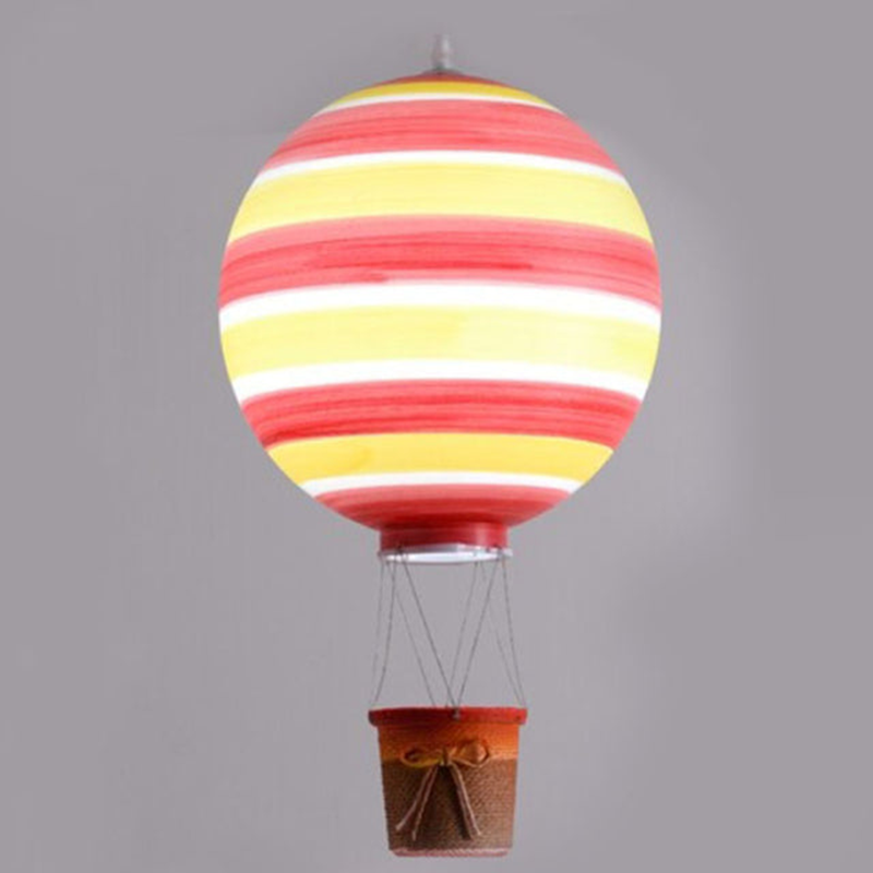 Bunte Ballon LED Pendelleuchte Schlafzimmer Acryl/Metall