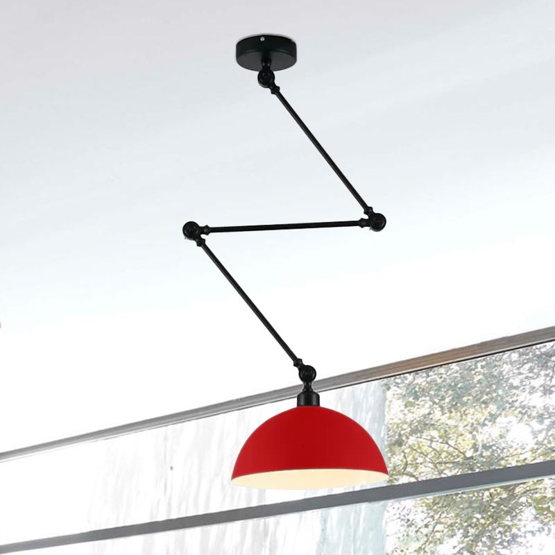 Minori Modern LED Pendelleuchte Schwarz/Rot/Gelb/Grün Ess/Wohn/Schlafzimmer Metall