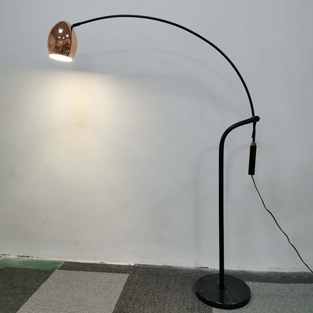 Cooley Design LED Stehlampe Schwarz Schlaf/Wohnzimmer Metall