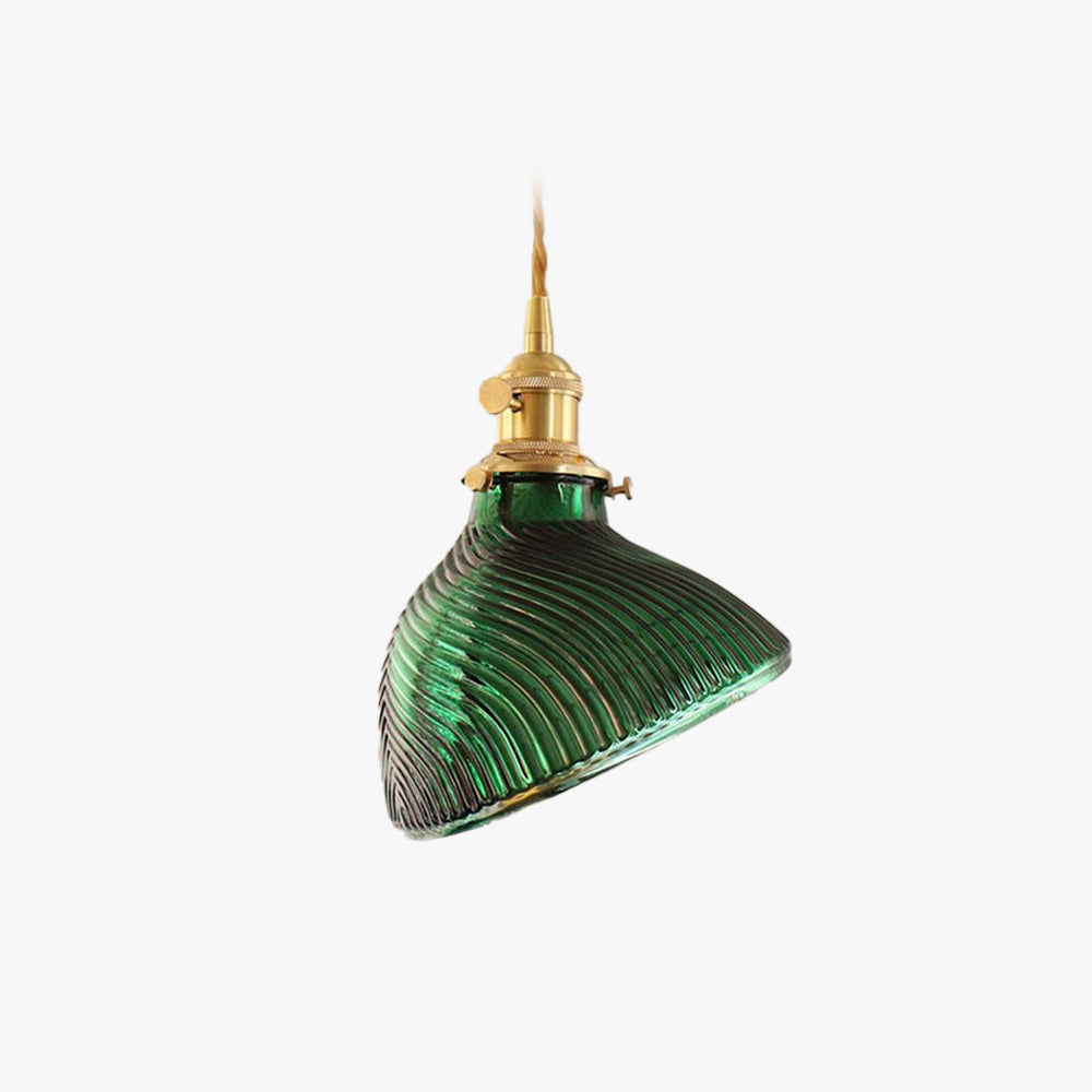 Hailie Vintage Geometrisch LED Pendelleuchte Grün Küche/Esszimmer Metall&Glas