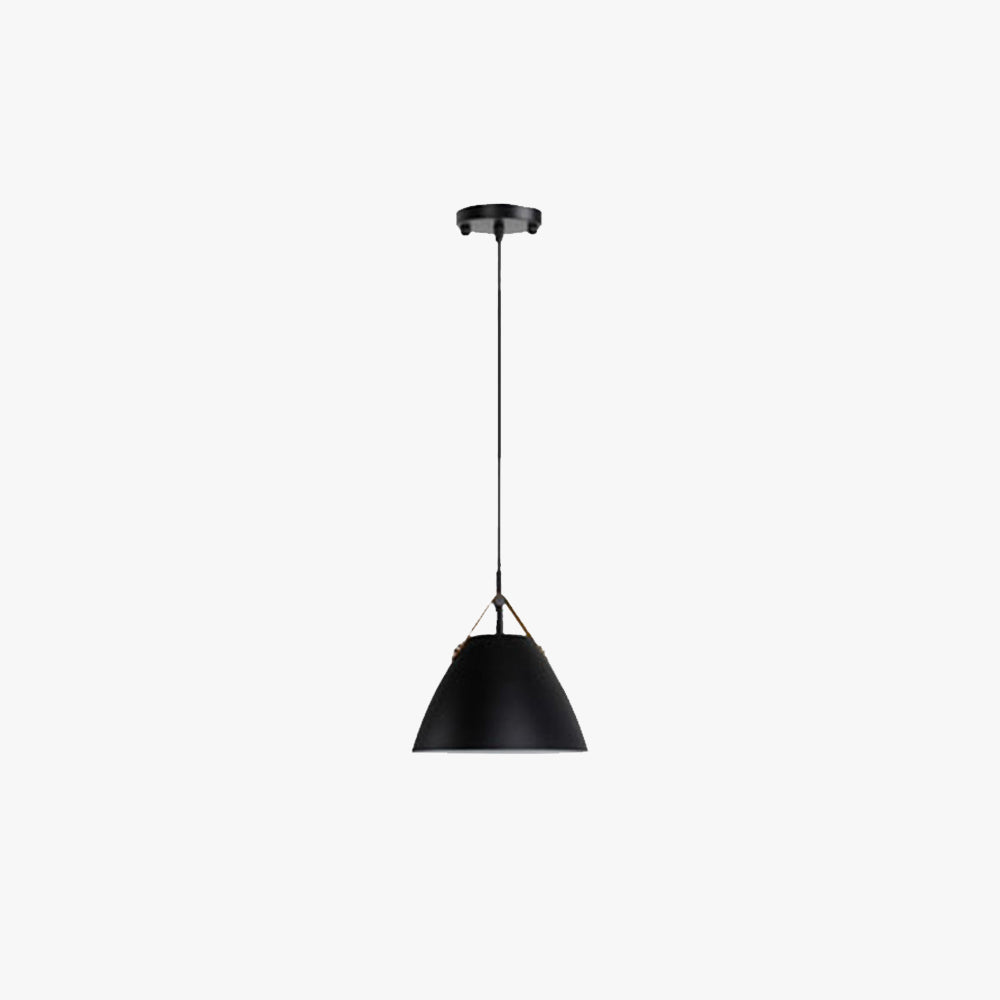 Morandi Modern LED Pendelleuchte Schwarz/Grau/Weiß/Rosa/Blau/Grün Wohn/Schlafzimmer Metall ∅26CM