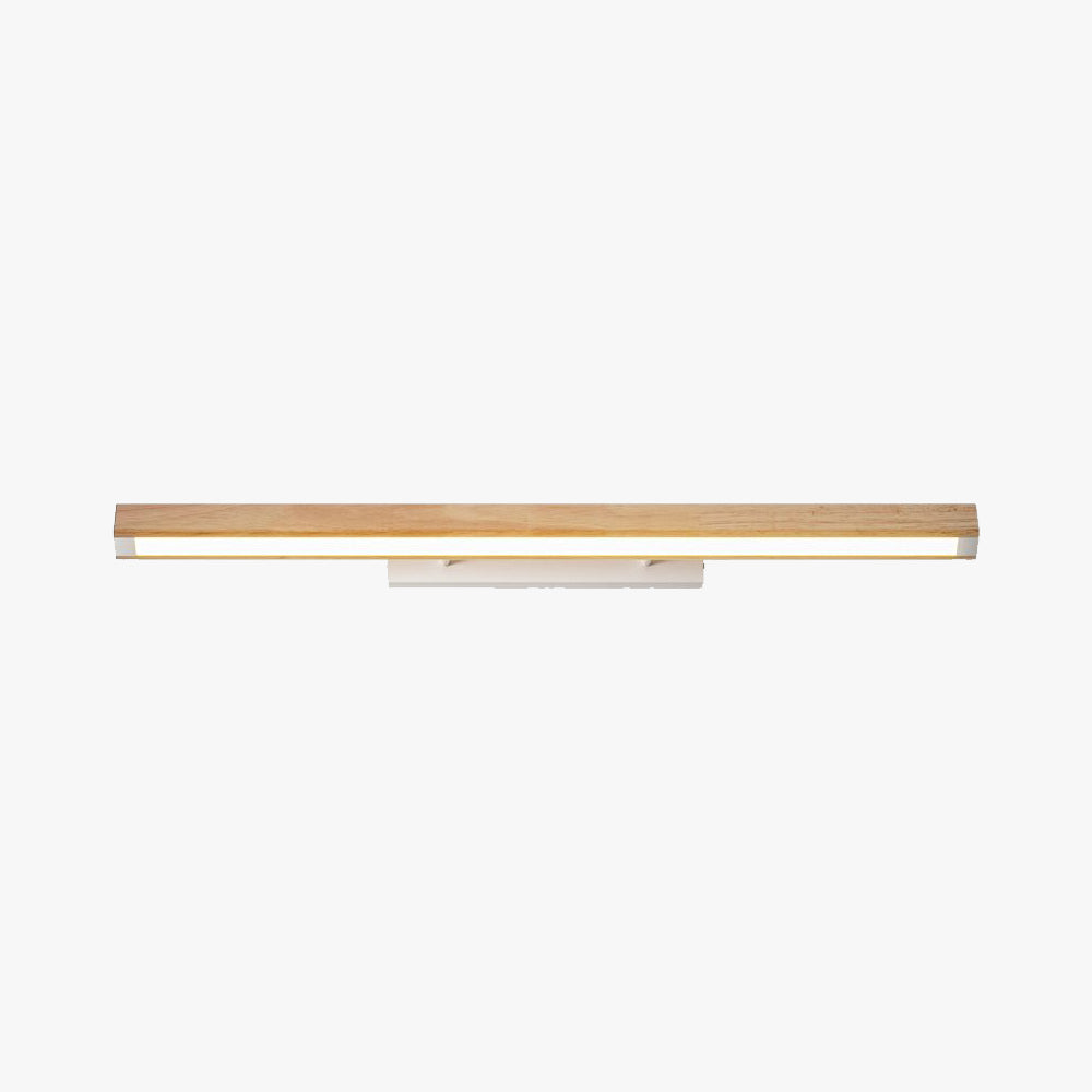 Ozawa Minimalistische LED Wandleuchte Schlafzimmer/Esszimmer Holz