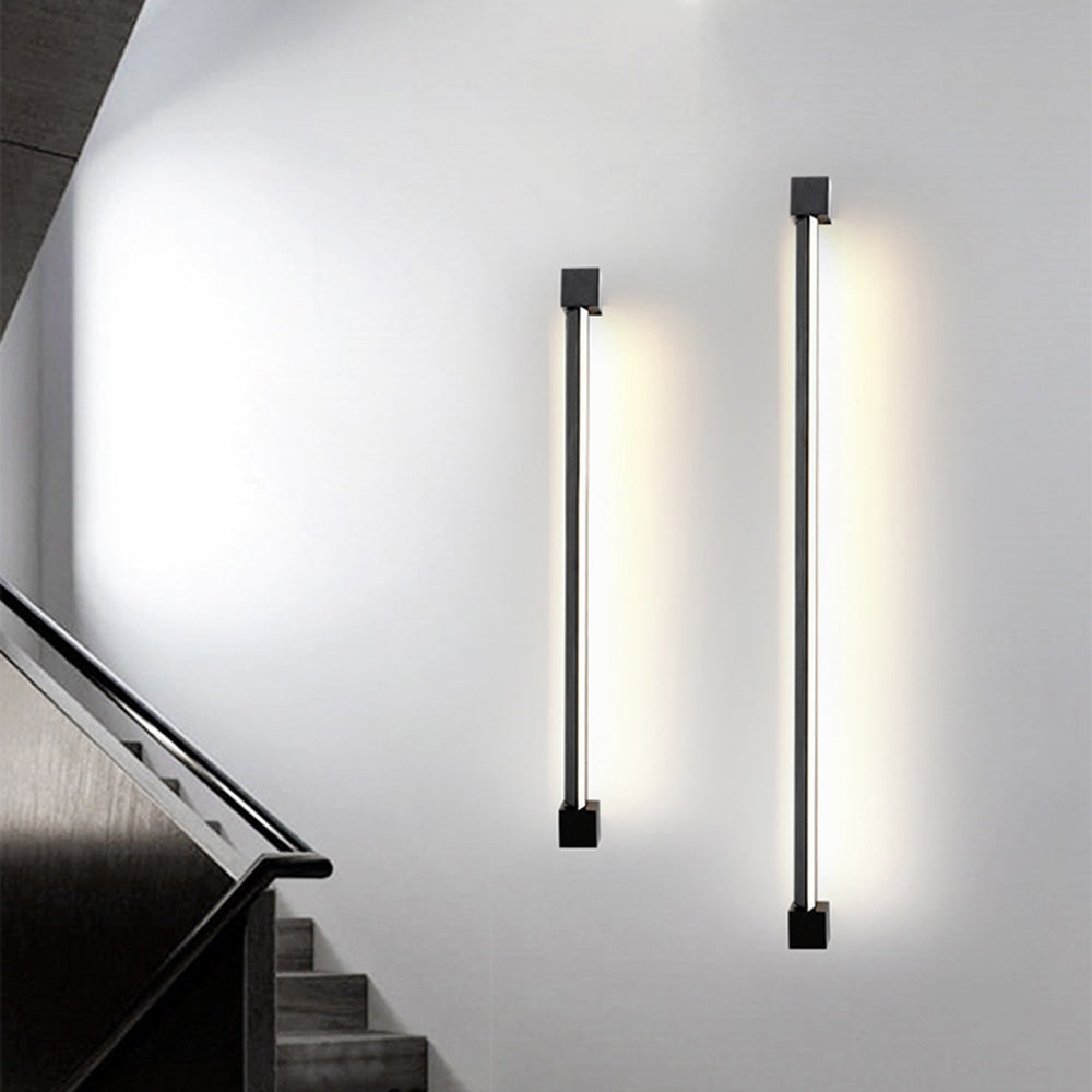 Edge Modern Linear LED Wandleuchte Schwarz Bad/Wohn/Schlafzimmer Innen Metall&Acryl