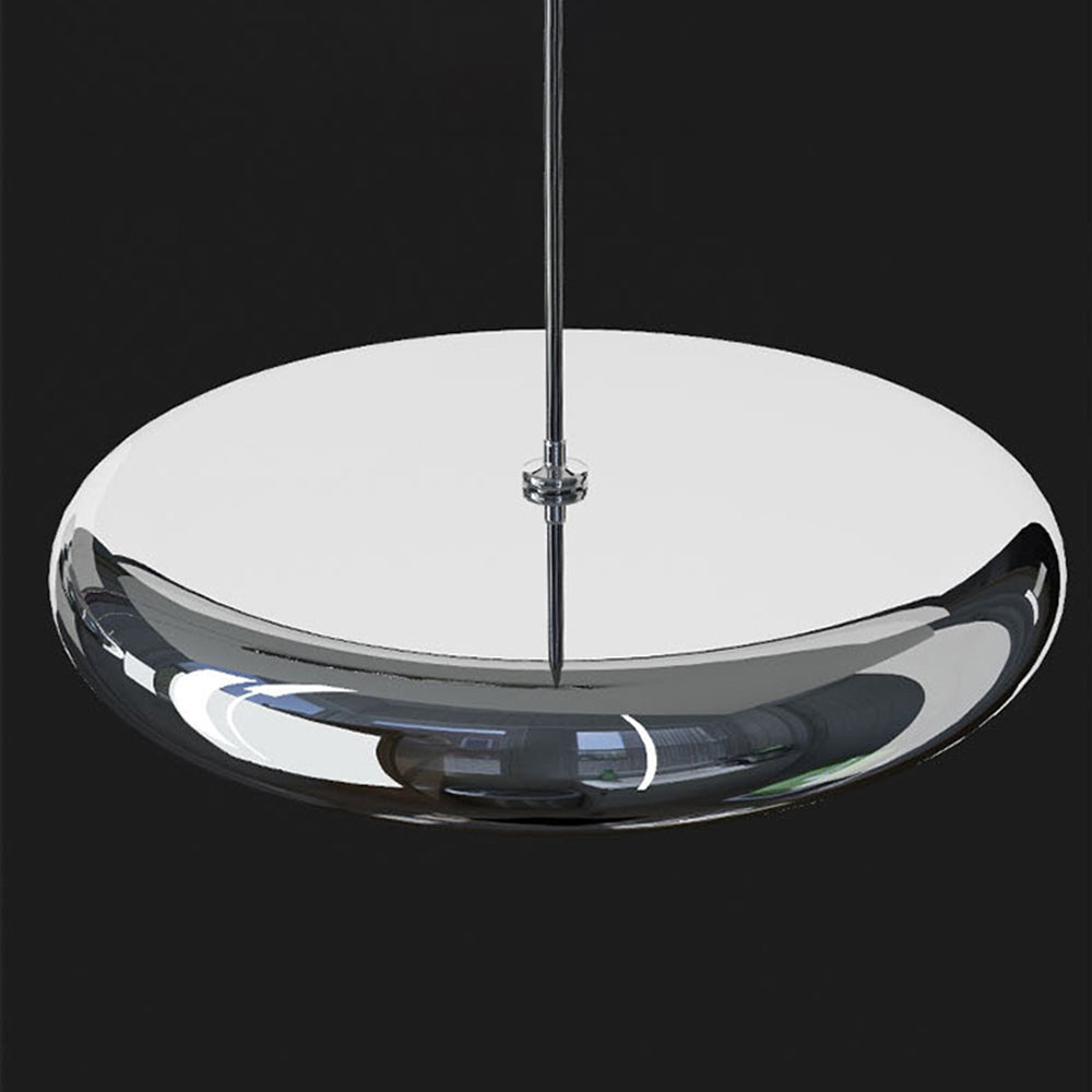 Welsh Modern LED Pendelleuchte Ring Esstisch, 3 Farbe, Metall Acryl
