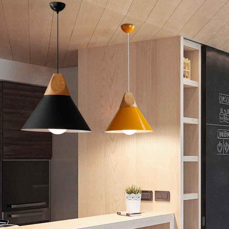 Pendant Lights Modern Wood Pendant Lamp