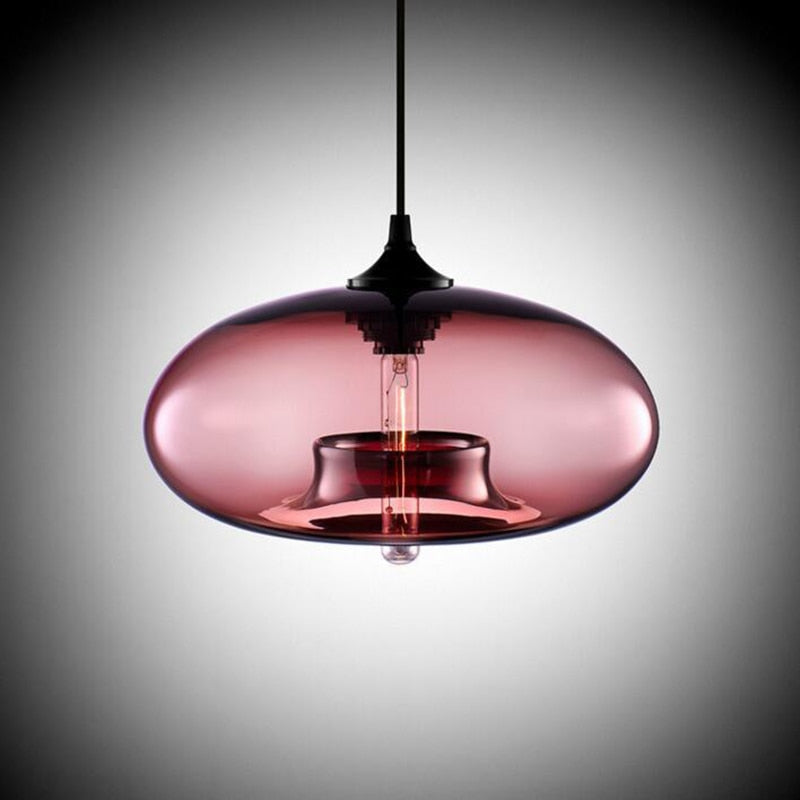 Morandi Modern Mehrfarbig LED Pendelleuchte Glas Ess/Wohnzimmer
