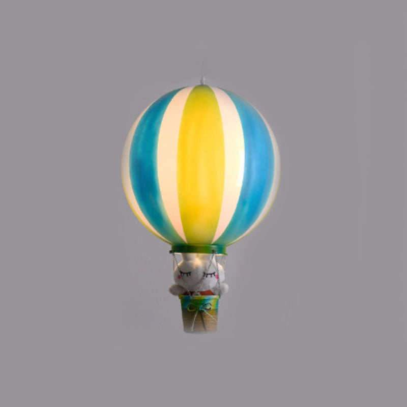 Bunte Ballon LED Pendelleuchte Schlafzimmer Acryl/Metall