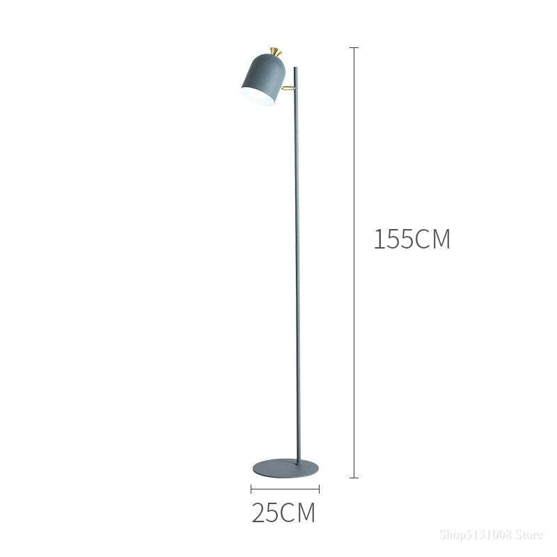 Minimalistische Nordlux Bunte Metall Stehlampe, 4 Farben, Schlafzimmer/Wohnzimmer/Esszimmer