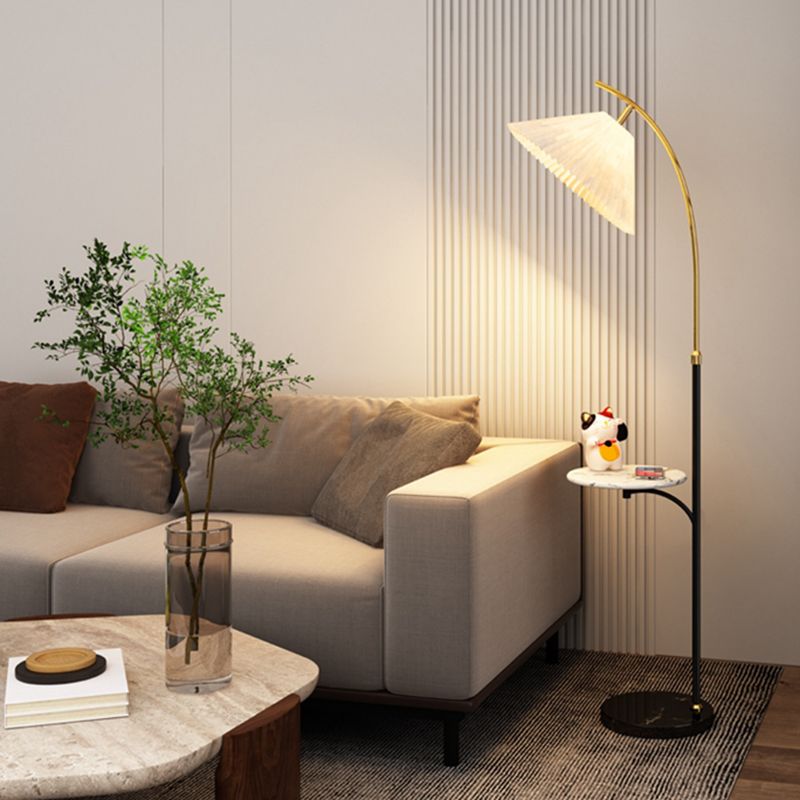 Ozawa Modern Stehlampe 3 Farbe, Wohnzimmer, Metall Stoff