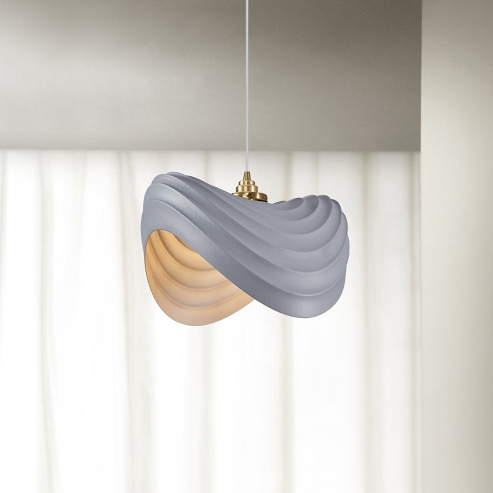 Renée Minimalistische LED Pendelleuchte Weiß Wohnzimmer/Esszimmer