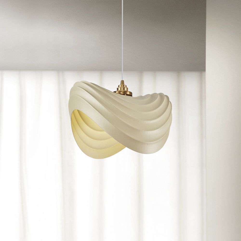 Renée Minimalistische LED Pendelleuchte Weiß Wohnzimmer/Esszimmer