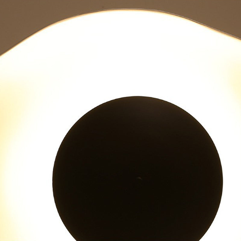 Carins Pendelleuchte 2-farbig Durchmesser Harz LED Wohnzimmer