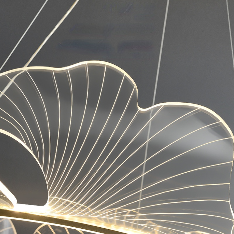 Marilyn Design LED Kronleuchter Dimmbar Weiß Schlafzimmer Metall